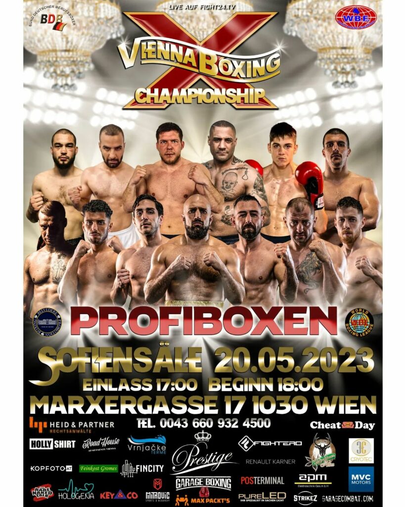 Vienna Championship Plakat 10 Sofiensäle 20.05.2023