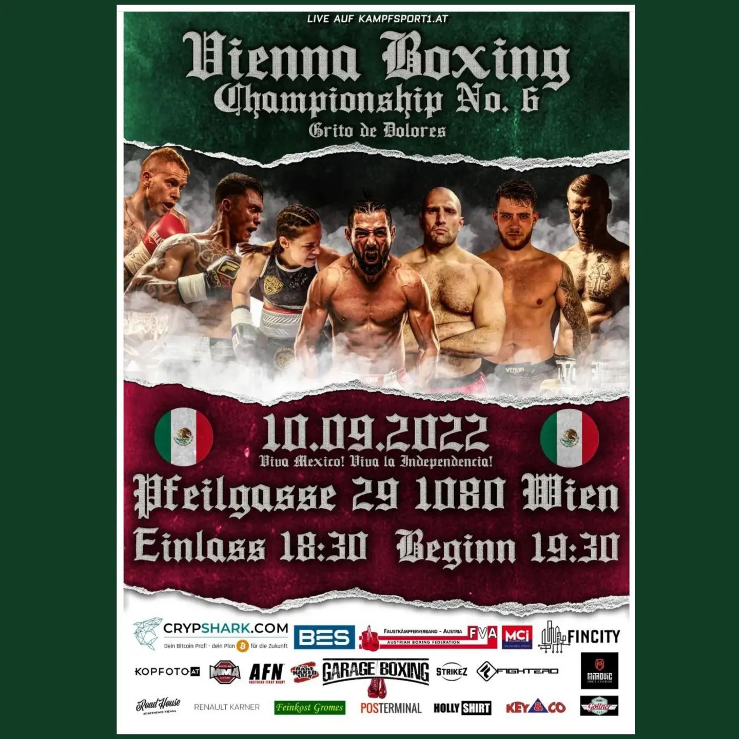 Vienna Championship 6 Boxen Wien